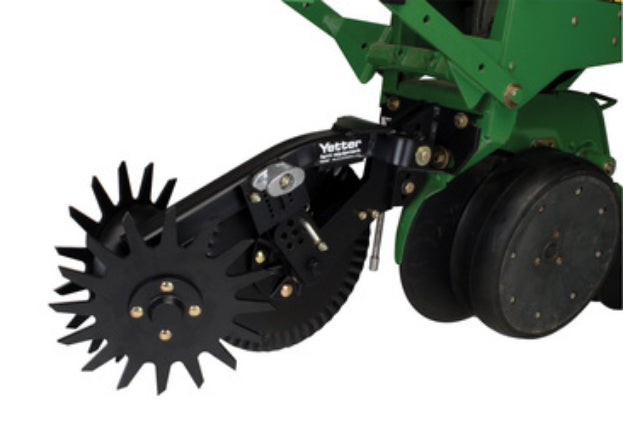 2x2 planter fertilizer Yetter 2959-003 Unit Mounted 2x2 Single Disc Fertilizer Opener with In – FennigEquipment