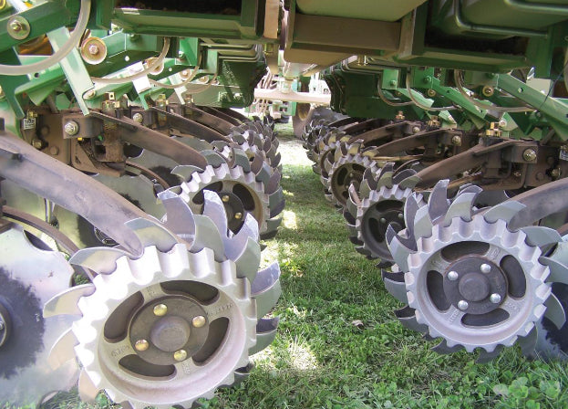 planter fertilizer openers Yetter 2962 Row Unit Mounted Double Disc Fertilizer Opener – FennigEquipment