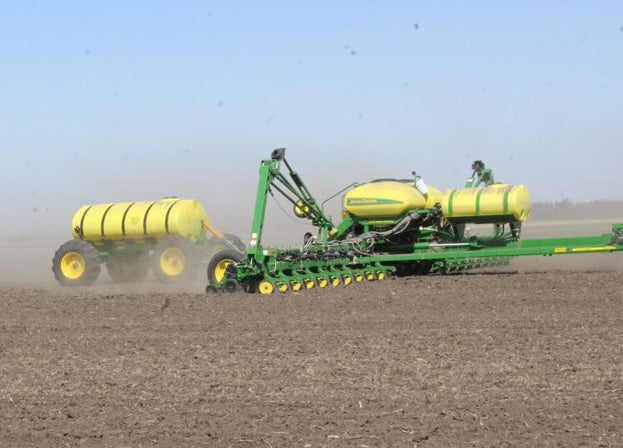 liquid fertilizer cart behind planter Yetter All Steer Cart – FennigEquipment
