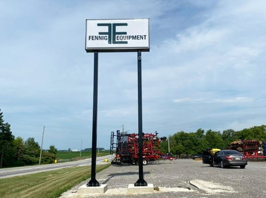 New Sign Is Up At New Location