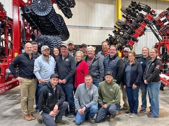Salford Team Visits Fennig Equipment