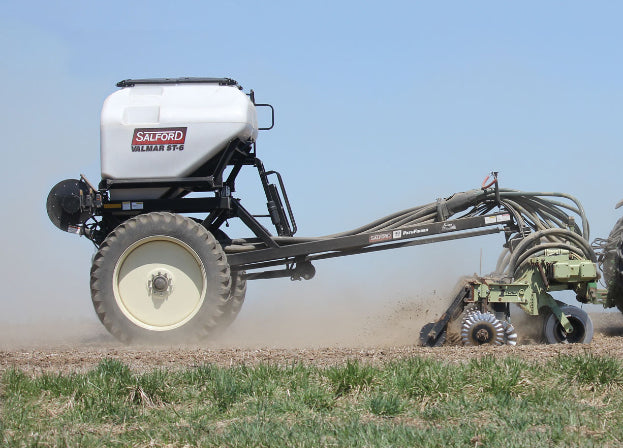 liquid fertilizer applicator, Valmar ST commodity metering system